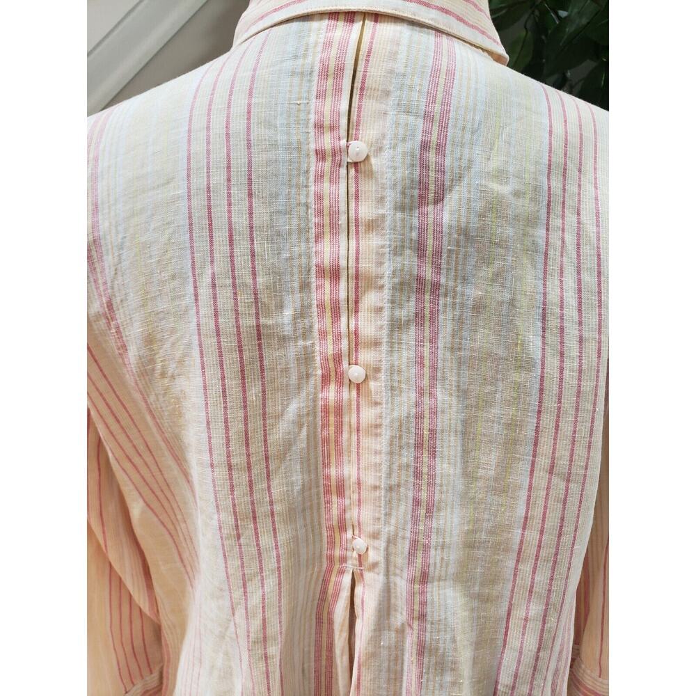 Chico's Women's Multicolor Polyester Collared Lon… - image 7